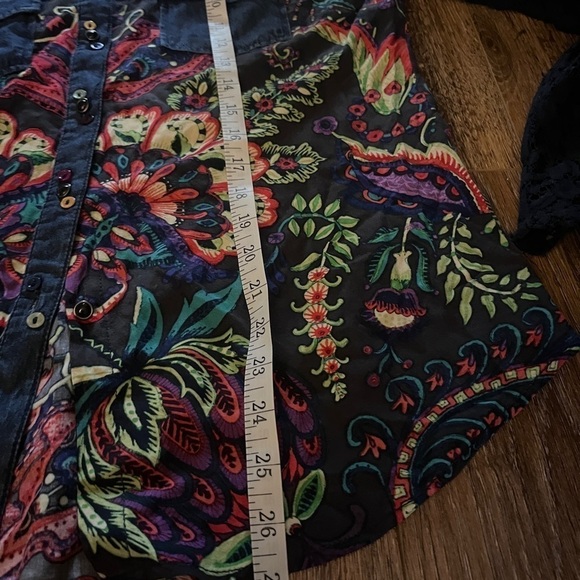 DESIGUAL Women's Shirt 
Lace, navy size xl - Picture 8 of 9